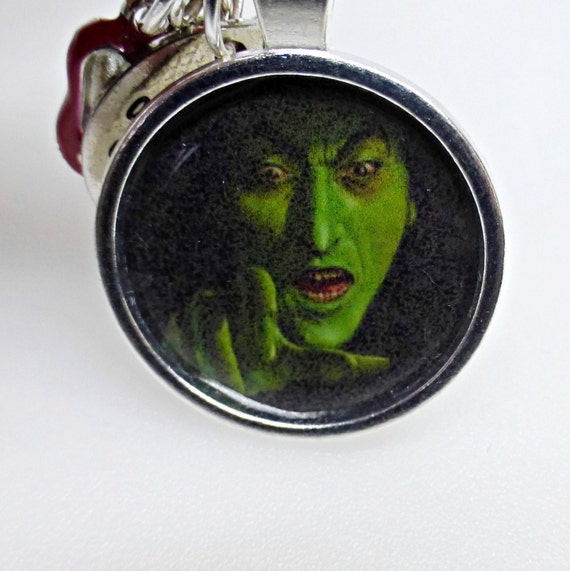 Witches Keychain Wizard of Oz keyring Ruby Slippers Wicked Keyring Are You A Good Witch or a Bad Witch