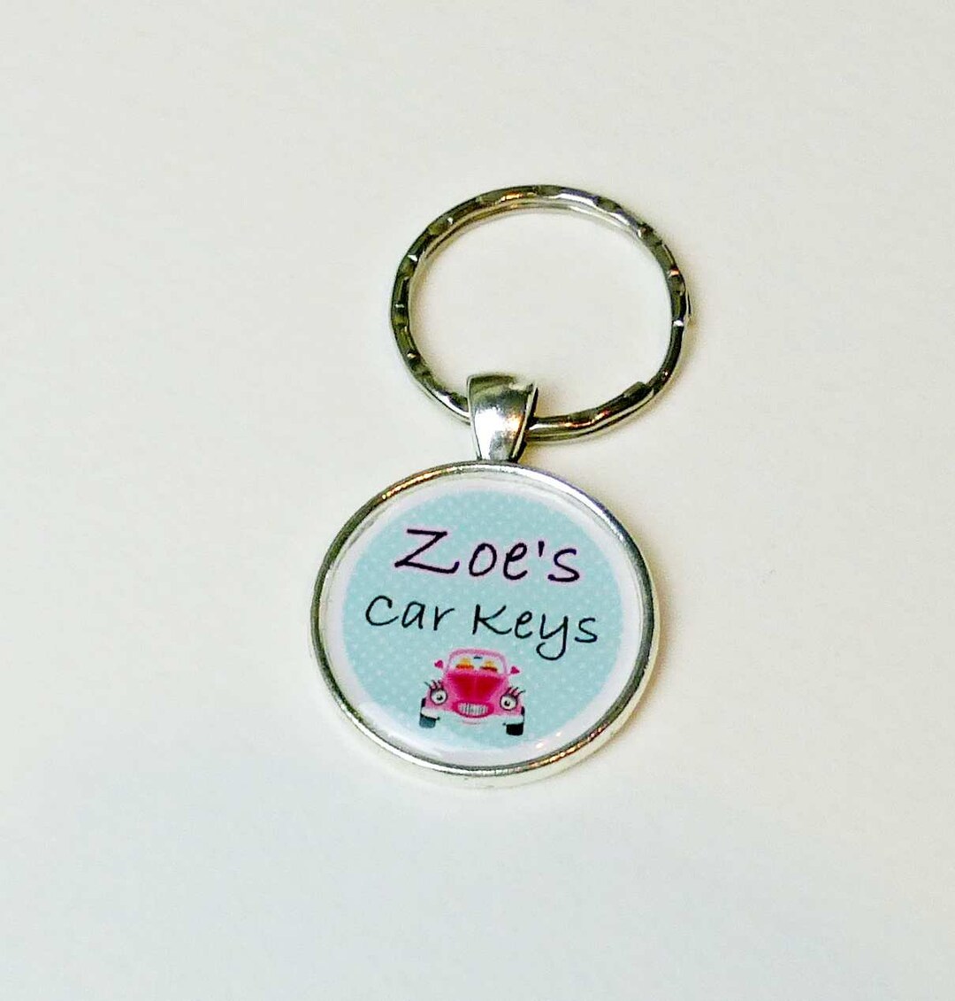 Personalised Keyring Custom Car Keys Keychain New Driver Etsy UK