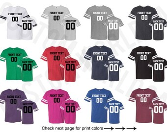 custom football jerseys