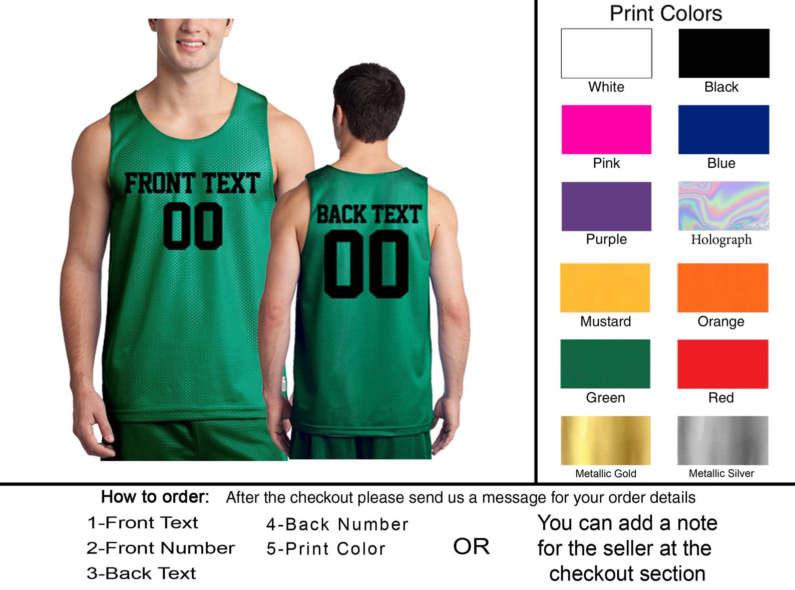 Personalized Basketball Jersey Team Shirts Name Number Etsy