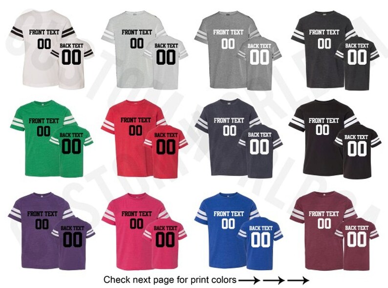 kids youth football jerseys