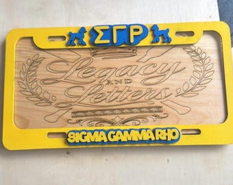 Greek License Plate Frames