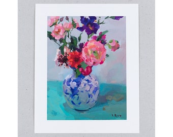 Giclée Print - Vibrant Bouquet – free shipping worldwide