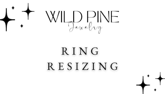Ring Resizing for Orders With Shop Approval, Resizing Service for