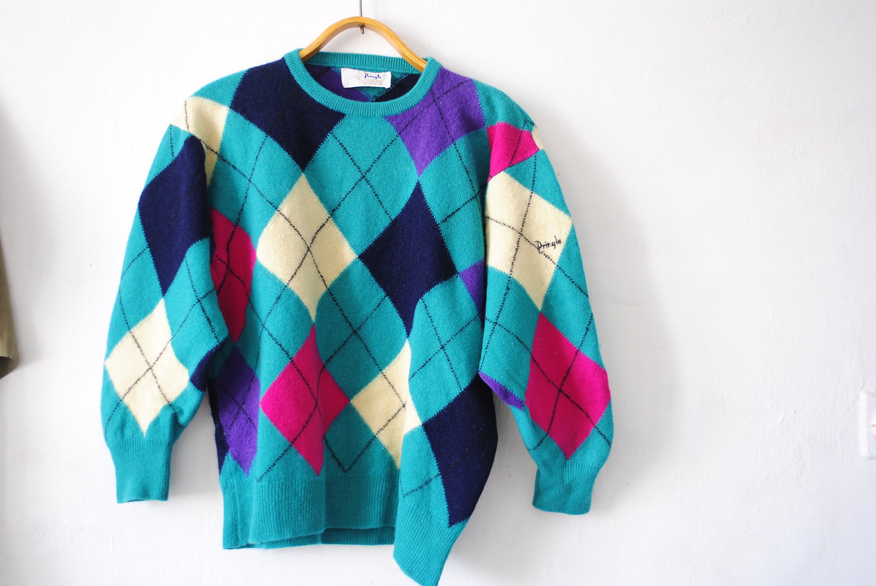 90s Pringle Jumper - Etsy