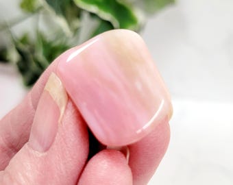 Pink Opal Crystal Tumblestones • Ethically Sourced