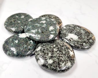 Preseli Bluestone Crystal Palm Stones • Ethically Sourced