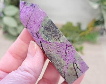 Stichtite Crystal Tower • Ethically Sourced