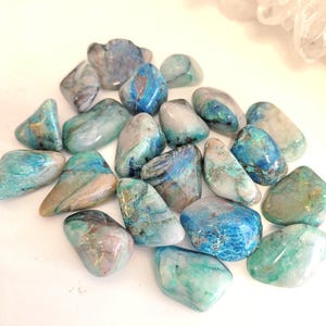 Quantum Quattro Crystal Tumblestones • Ethically Sourced