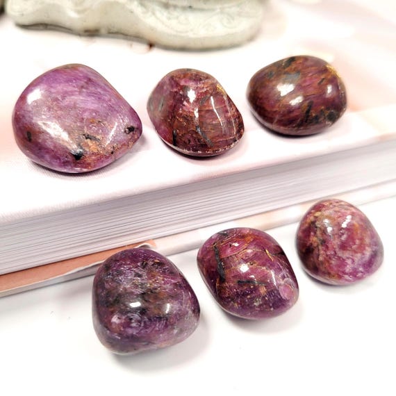 Ruby Crystal Tumblestones • Ethically Sourced
