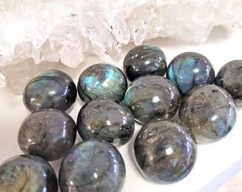 Labradorite Crystal Tumblestones • Ethically Sourced