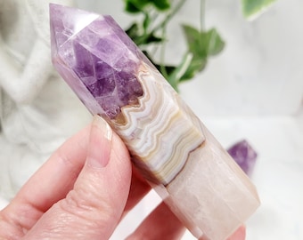 Amethyst & Agate Crystal Towers • Ethically Sourced