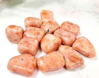 Sunstone Crystal Tumble Stones • Ethically Sourced