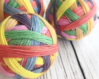 Self striping sock yarn | Etsy