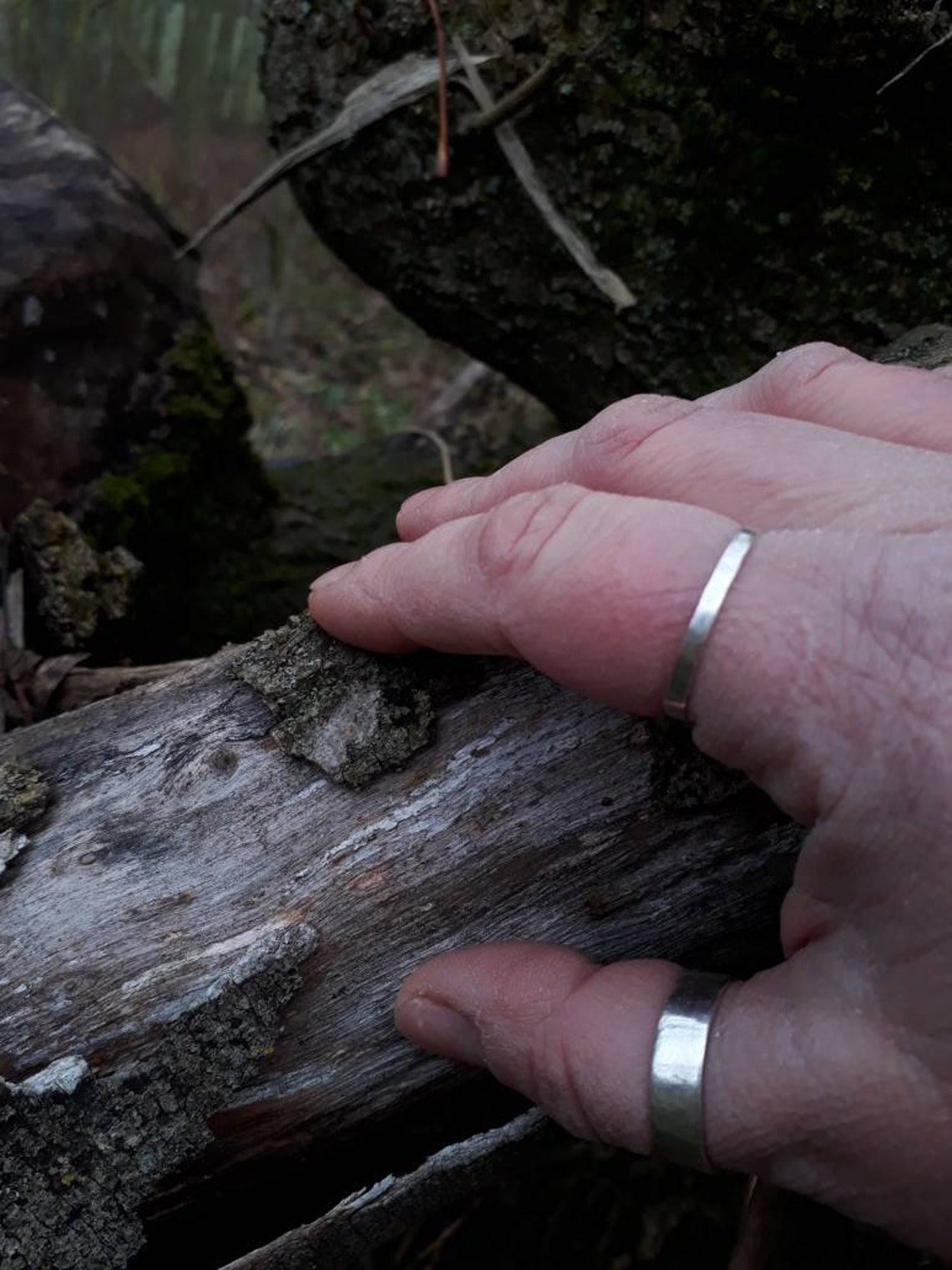 Kleiner dünner Ring Silberring. Handgefertigte Silber Ring | Etsy