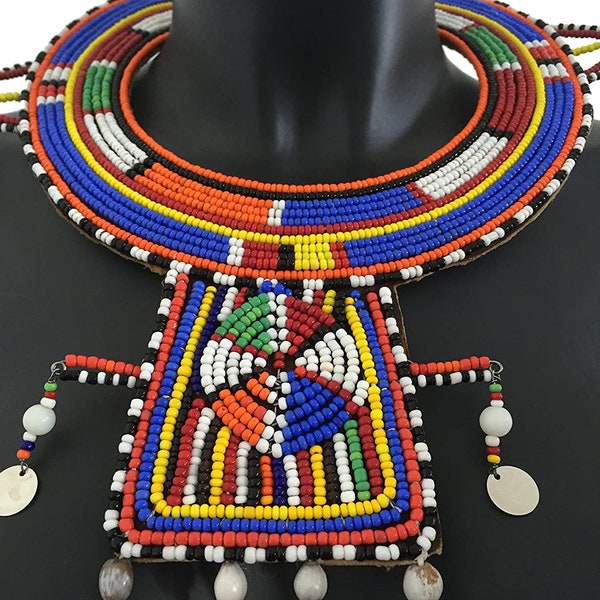 Collana da matrimonio tribale Masai / Collana da matrimonio culturale Masai