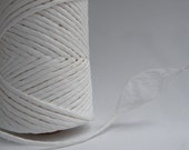 White twisted Paper cord, paper rope 100 yards, white twine,  twisted paper rope, twisted paper twine