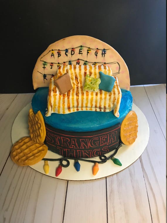 Fondant Stranger Things Cake Kit | Etsy