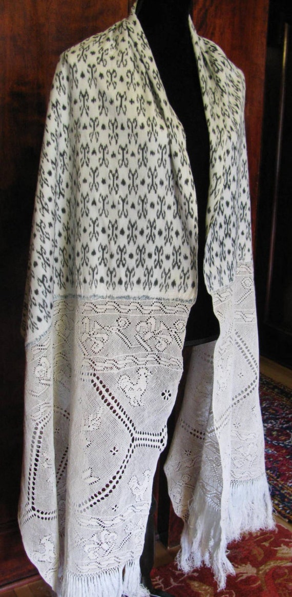 Ecuadorian Collector Textile Antique Pano Macana … - image 2