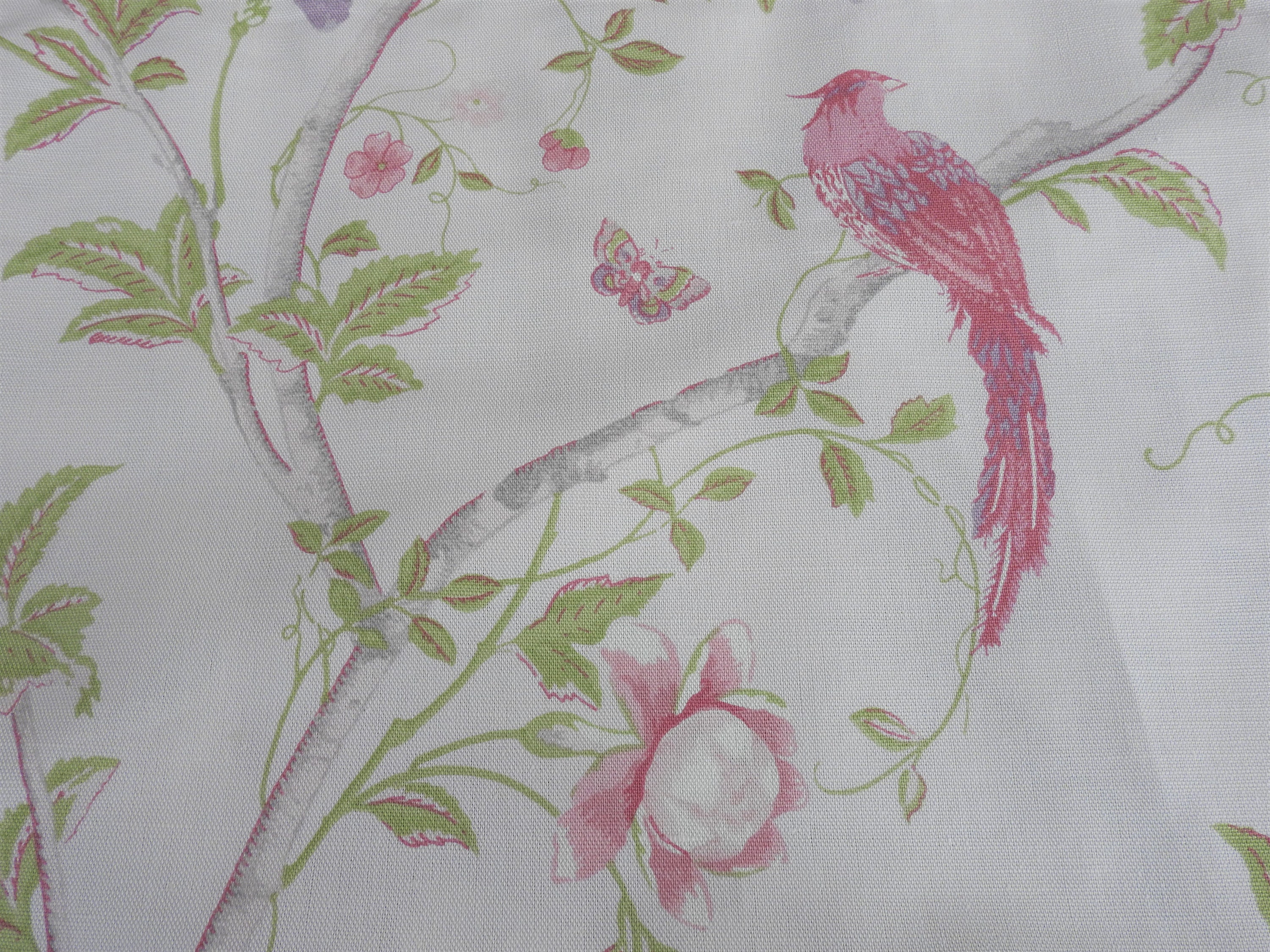 10 Yds of 55-57 Wide LAURA ASHLEY LINEN Fabric summer Palace Great Price 