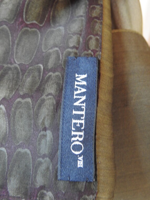 Sublime  MANTERO Women's Sheer Silk Shawl Wrap Sc… - image 4