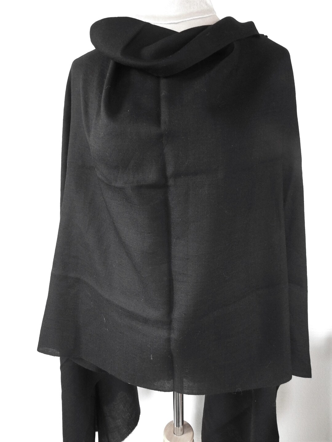 wool challis shawl