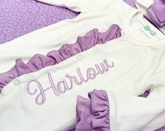 newborn footie onesie