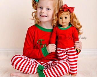 dollie and me christmas pajamas