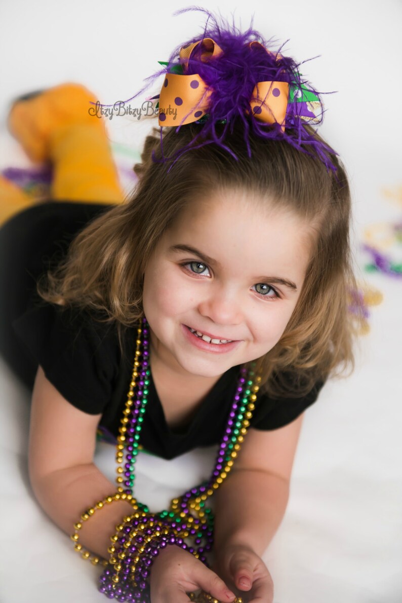 mardi gras hair items