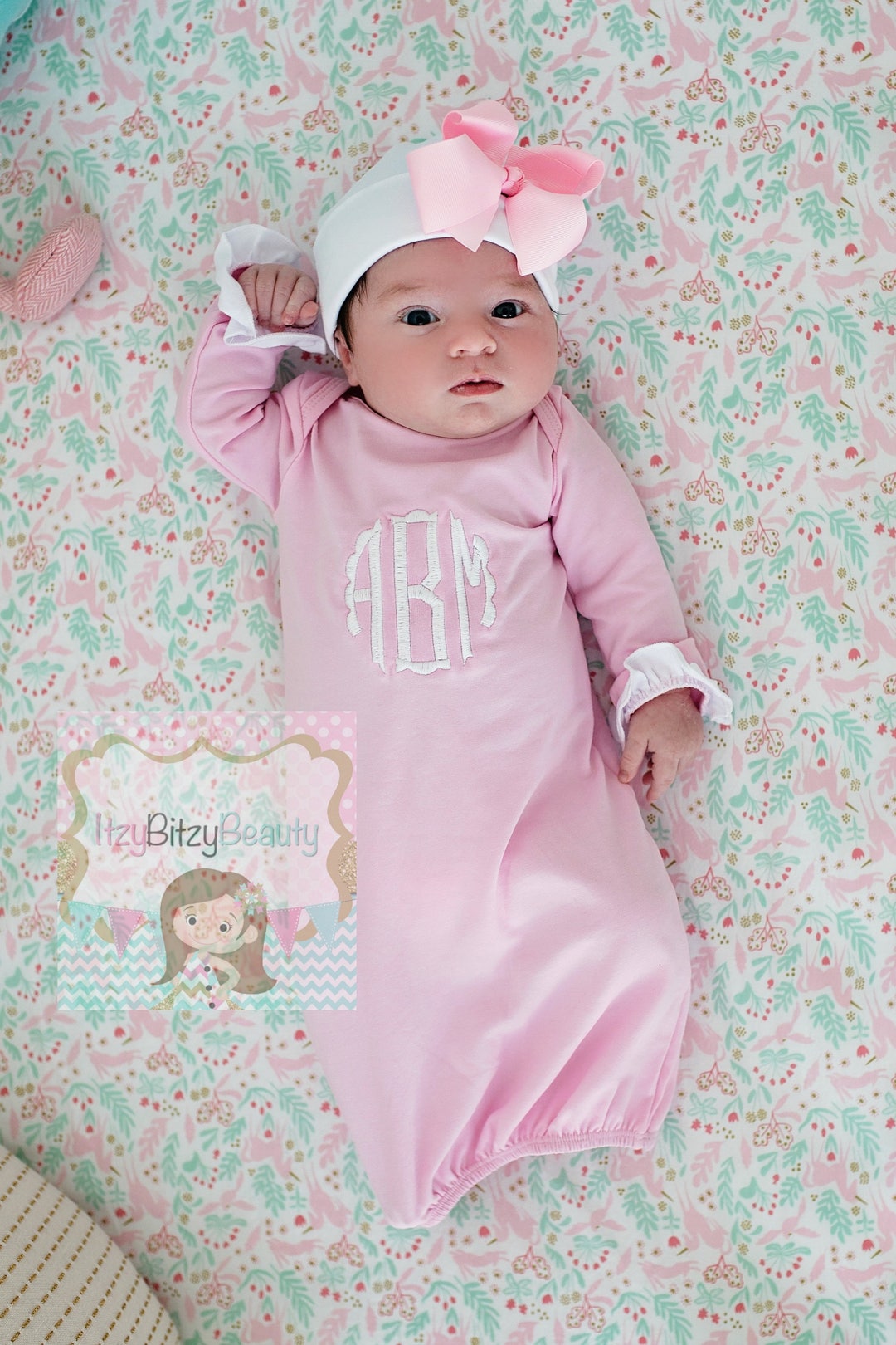 Newborn Girls Baby Shower Gift Girls Coming Home Outfit Etsy