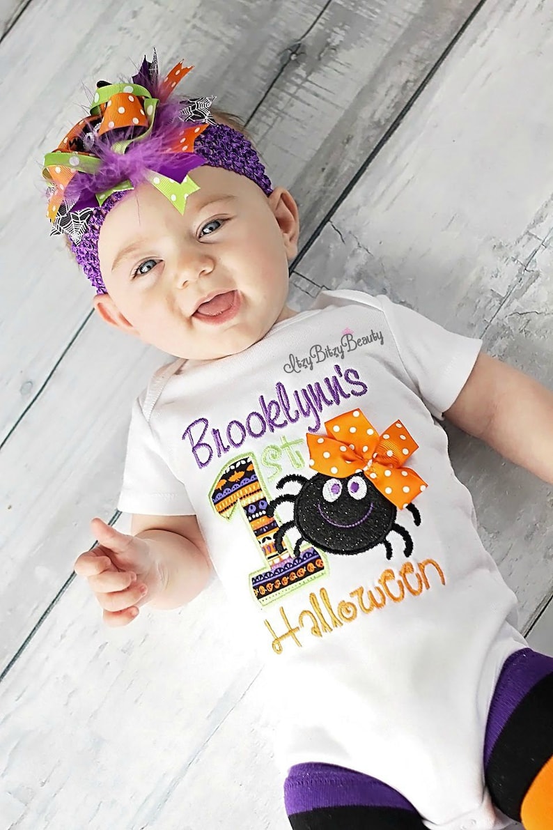 my first halloween outfit baby girl
