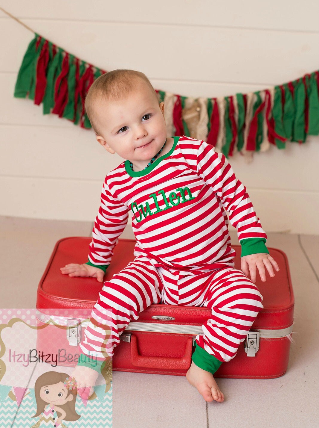 Baby Christmas Pajamas Etsy Canada