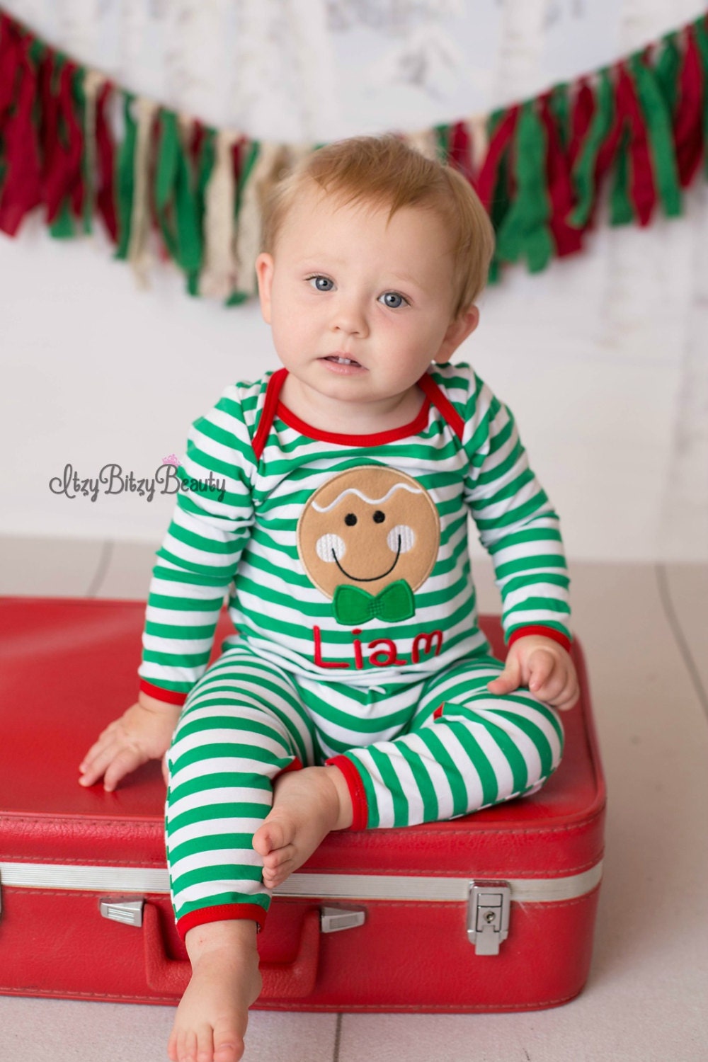Gingerbread Man Christmas Pajamas Gingerbread Pajamas | Etsy