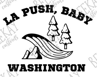 Twilight La Push Baby Washington SVG PNG Transparent Background Digital Image File