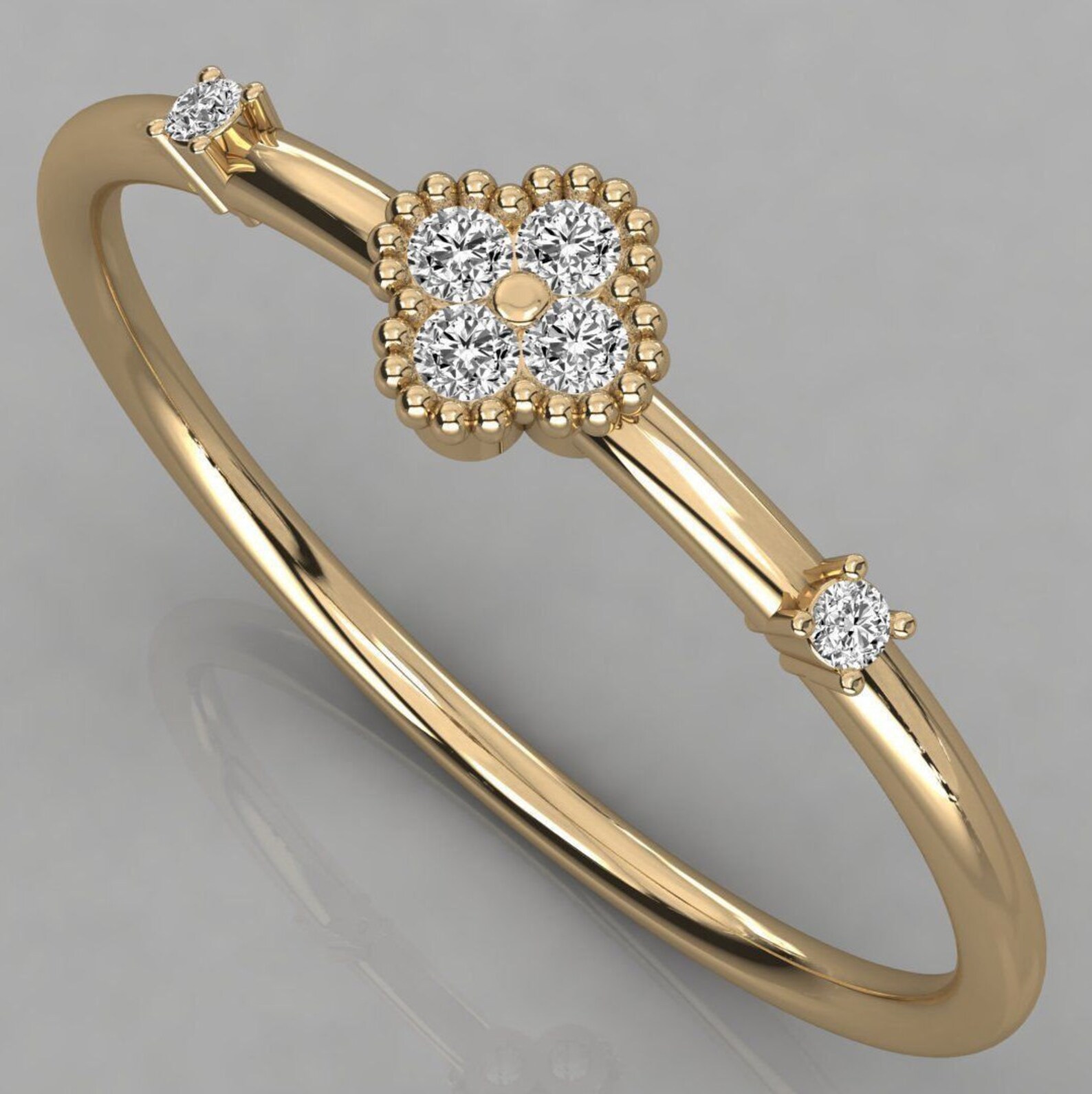 Modern Wedding Band Thin Diamond Band Gold Promise Ring For Etsy