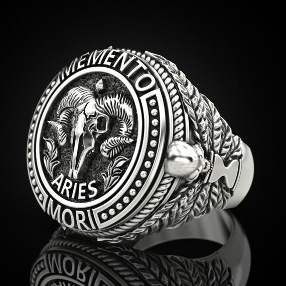 Aries zodiac best sale ring