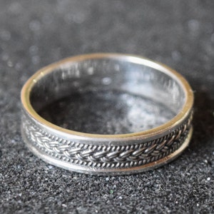 Irish Ring, Celtic Wedding Band, Norse Jewelry - Etsy