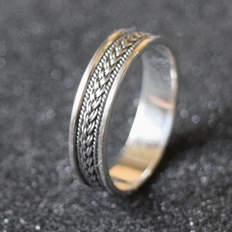 Norse Jewelry Celtic Wedding Band Irish Ring