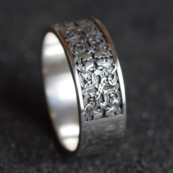 Viking Wedding Ring Etsy