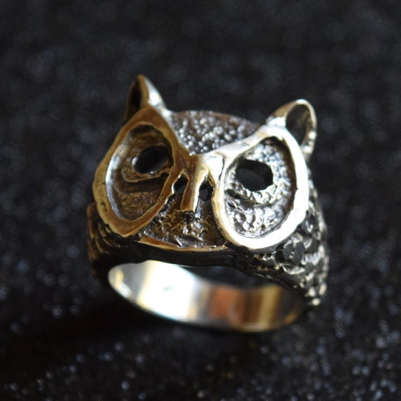 Etsy owl ring store
