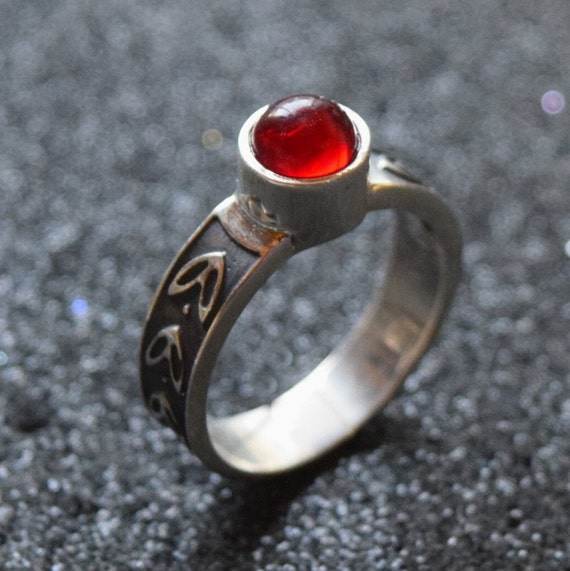 Garnet jewelry best sale etsy