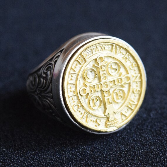 Anello san hotsell benedetto argento