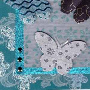 Carte papillon 18*14.75