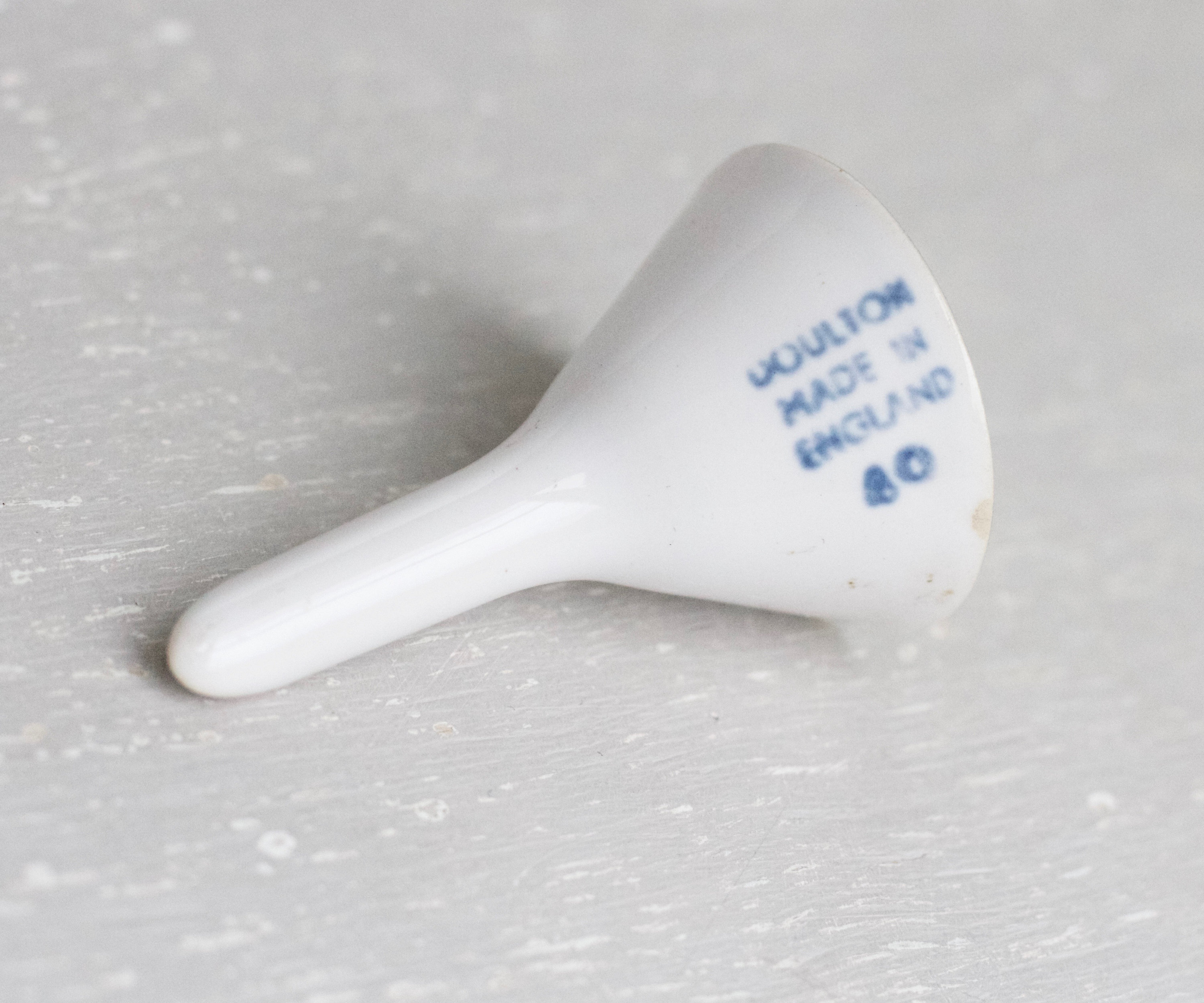 Victorian Apotheker Trichter Antike weiße Keramik | Etsy