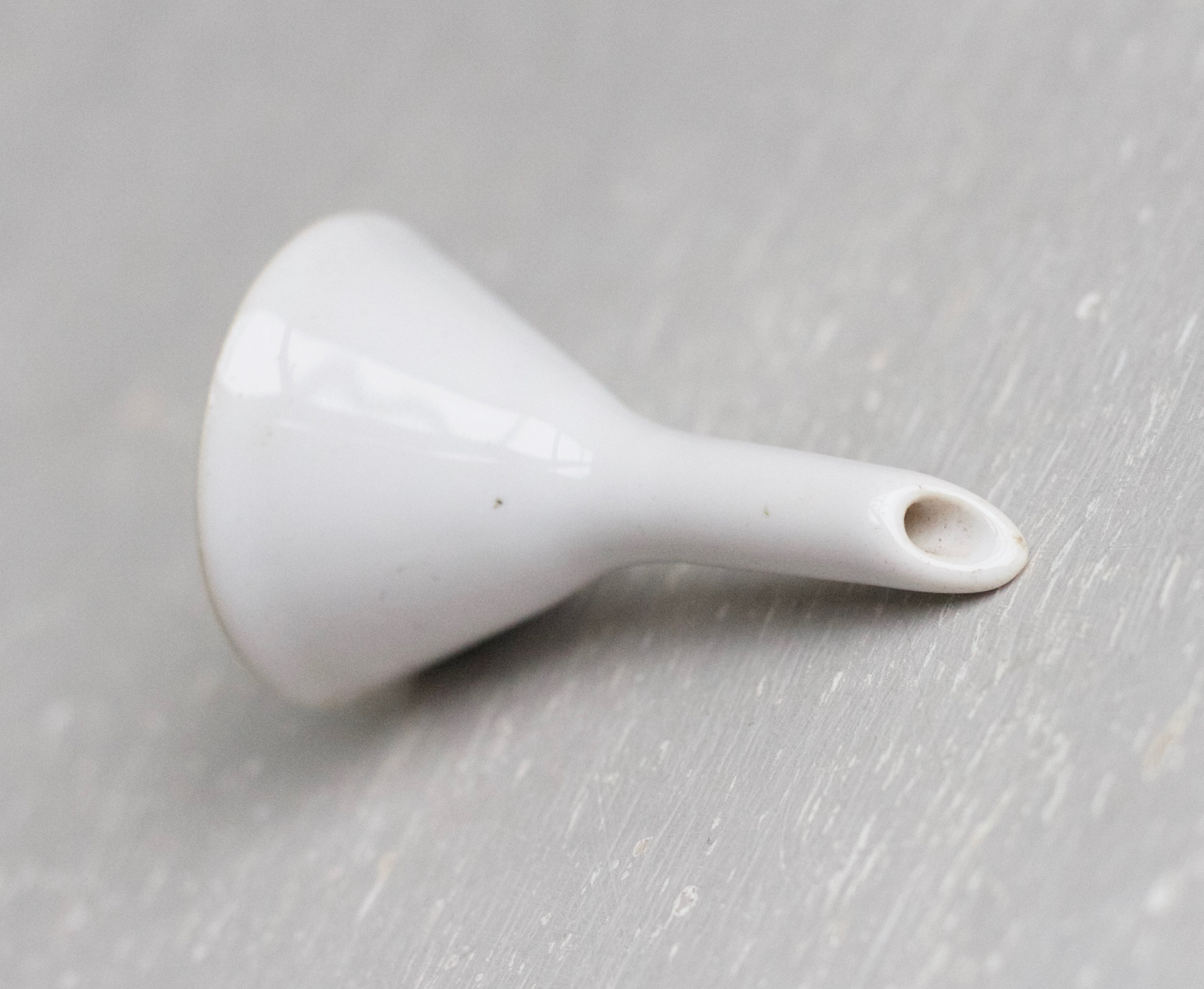 Victorian Apotheker Trichter Antike weiße Keramik | Etsy