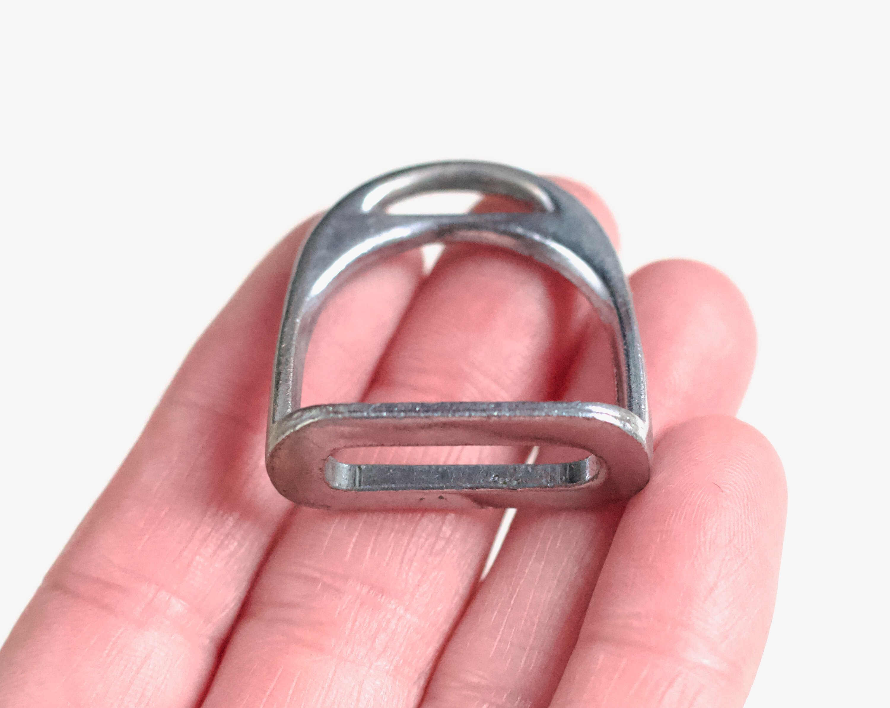 Miniature Horse Stirrup Pendant or Ornament Silver Tone Etsy