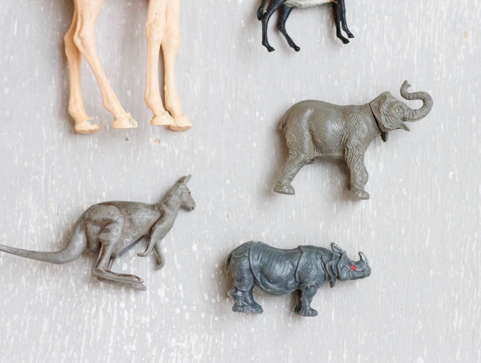 Zoo Animals 17 Vintage Plastic Toys Made in England Etsy