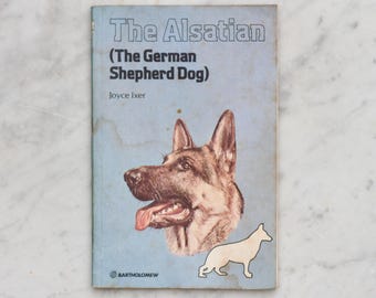 Vintage German Shepherd Dog Guide Book – 1977 Illustrated Edition