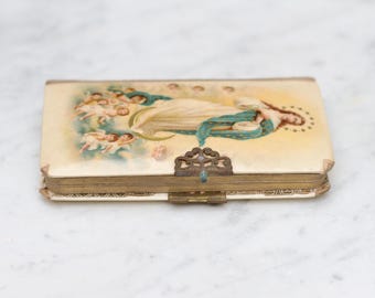 Antico libro di preghiere portoghese – Regalo per la prima comunione, 1926