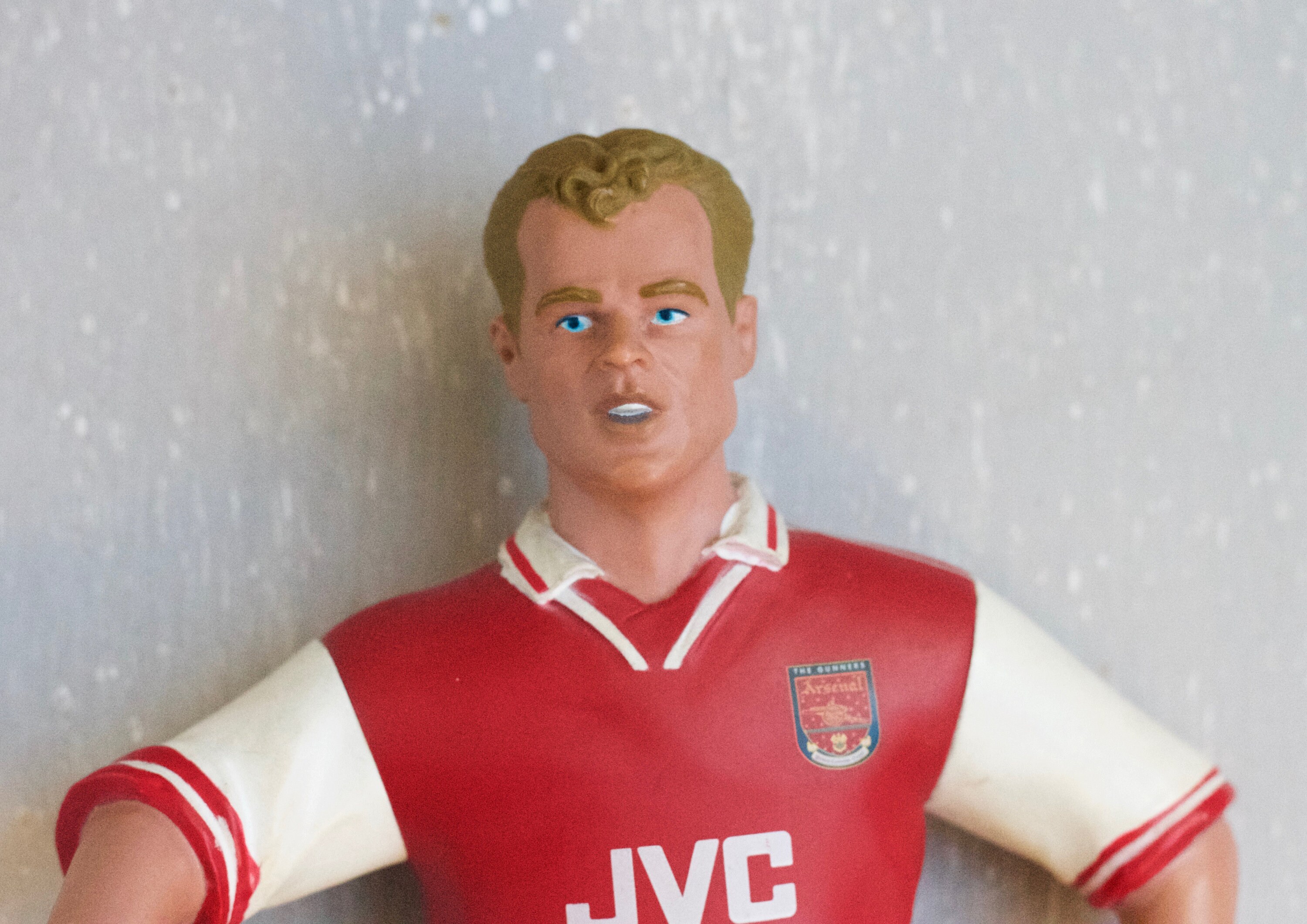 Vintage 1996 Arsenal Dennis Bergkamp Football Figure by Vivid